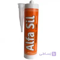 چسب آکواریوم سیلیکونی 250 گرمی بیرنگ آلفا سیل Alfa Sil