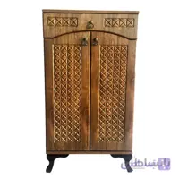 جاکفشی مدل دو درب هلالی لوزی ریز