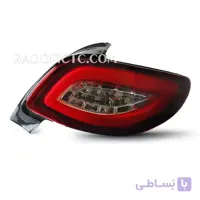 چراغ عقب پژو ۲۰۶ طرح CLS قرمز سفید