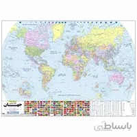 نقشه سیاسی جهان مدل گیتاشناسی نوین