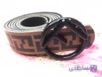 کمربند چرم زنانه فندی