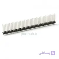 پین هدر نر 2x40 صاف 2.54mm بلند (19mm)