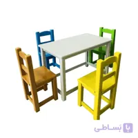 میز و صندلی چوبی کودک