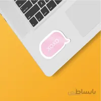 استیکر لپ تاپ طرح دخترونه ۰۹