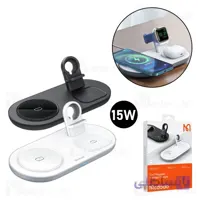 شارژر وایرلس مک دودو Mcdodo CH-706 3 in 1 Magnetic Wireless Charger 15W توان 15 وات