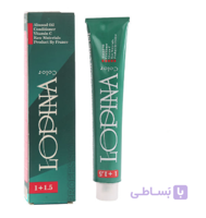 رنگ مو لوپینا شماره 6.3 حجم 100 میلی لیتر رنگ بلوند زیتونی تيره