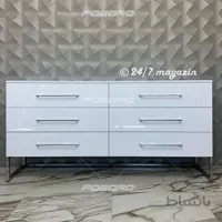 دراور شش کشو پایه استیل مدل نارون