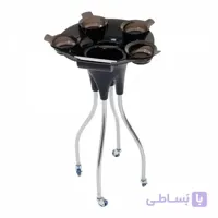 ترولی آرایشگاهی مدل 4 کاسه