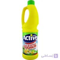 مایع سفید کننده معطر لیمویی یک لیتری زرد اکتیو-کارتن ۱۲ تایی