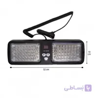 چراغ پلیسی پشت شیشه 2310