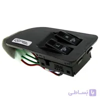 کلید شیشه بالابر پراید 141 دو پل (سمت راننده)