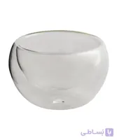 بسته 6 عددی فنجان دو جداره ساده