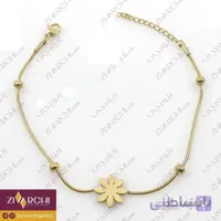 دستبند استیل (طرح گل) 873