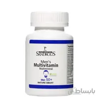 کپسول مولتی ویتامین آقایان بالای پنجاه سال سندروس 60 عددی ا +Sandrous Men’s Multivitamin Multimineral 50