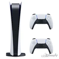 کنسول بازی سونی PS5 Digital | به همراه یک دسته اضافه ا PlayStation 5 Digital + 1 extra controller