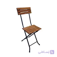 صندلی تاشو سفری مدل چوبی