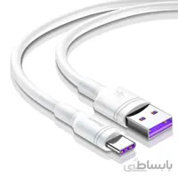 کابل فست شارژ Baseus Double-ring CATSH-C02 QC3.0 Type-C 2m