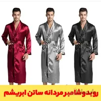 روبدوشامبر مردانه ساتن ابریشم Victoria919