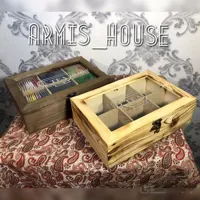 نظم دهنده ی 6 تیکه ا 6-Piece fir wood Organizer