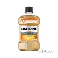 دهانشویه لیسترین مدل مسواک با حجم 250 میلی لیتر ا Listerine Miswak milder taste mouth wash 250ml