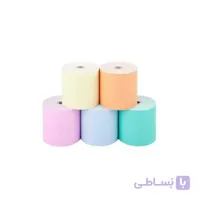 رول حرارتی رنگی ۸ سانتی ۵۵ متری