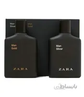 ست عطر و ادکلن مردانه زارا من گلد و من سیلور Zara Man Gold & Man Silver For Men