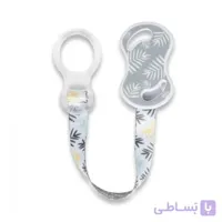 بند پستانک حلقه ای رنگ طوسی نوویتا Nuvita
