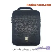 کیف دوشی چرم نگین