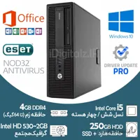 مینی کیس DDR4 پردازنده Core i5 نسل شش HP G2 رم 4 هارد 250