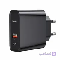 شارژر دیواری دو پورت Baseus Speed PPS QC3.0 CCFS-C01 30W با پورت تایپ سی