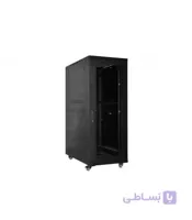 رک ایستاده پیشرفته الگونت 42 یونیت عمق 100 با درب فریم دار شیشه ای LRA-42/100FWR