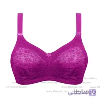 سوتین زنانه پانیذ p 66351 صورتی تیره