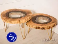میز جلو مبلی ( چوب گردو سیاه )
