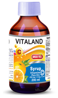 شربت ویتامین ث 250 میلی گرم ویتالند ا Vitaland Vitamin C 250 mg Syrup