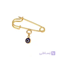 سنجاق سینه طلا کودک طرح چشم نظر کد KO111