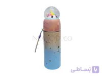فلاسک آب sky & star رنگ صورتی