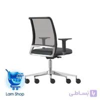 صندلی کارشناسی دسته انتگرال پشت توری E404 نظری (کانکتور پلاستیکی و دسته ثابت دایکستی)