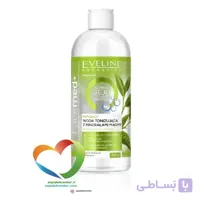 میسلار واتر جیجو سه کاره اولاین Eveline Micellar Water Jeju حجم 400 میلی لیتر