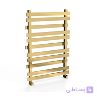 حوله خشک کن استیل زرین طلایی