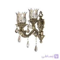 چراغ دیواری ۲ شعله چشمه نور کد M3413/1+1W-A