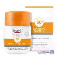 ضد آفتاب اوسرین اصل ۵۰ میل | مات کننده فلوئیدی با +SPF50 ا Eucerin Sun Face Mattifying Fluid SPF50+ 50ml