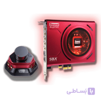 کارت صدا کریتیو مدل Sound Blaster Zx ا Creative Sound Blaster ZX PCI Express Sound Card 5.1 Channel