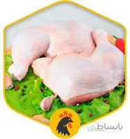 ران مرغ با پوست