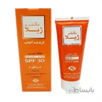 کرم ضد آفتاب رنگی دکتر ژیلاSPF30 فاقد چربی انواع پوست 65 گرم