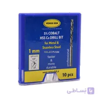 ست 10 عددی مته آهن سایز 1 میلی متر VENUS DSH