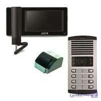 پکیج کامل آیفون تصویری مانیتور 7 اینچ مدل 996 و پنل تصویری 1086 الکتروپیک