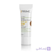 ضد افتاب رنگی فاقد چربی spf60 مدل اکنکس برنز پریم