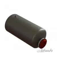منبع کویل دار افقی کرویا مبدل ظرفیت 2000 لیتر ا منبع کویل دار افقی 2000 لیتری با سطح کوئل مسی 42 فوت و ورق گالوانیزه گرم جهت آب گرم مصرفی در موتورخانه ساختمانها