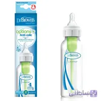 شیشه شیر طلقی مدل +Options دکتر براون 250 میل