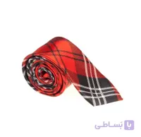کراوات طرح دار مردانه چهارخانه کد T1072